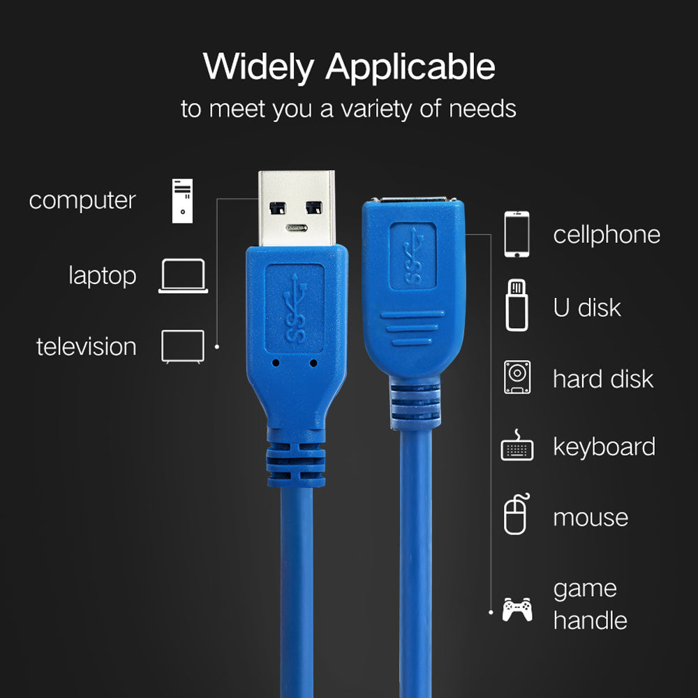 USB 3.0 Extension Cable Male-Female - Eastlakes Electronics